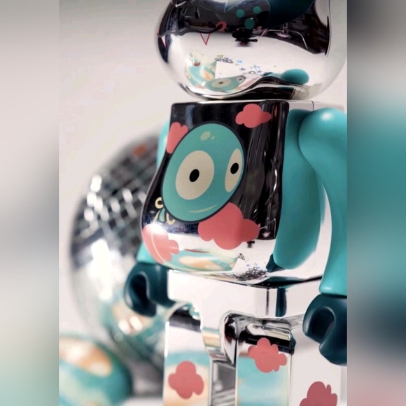 Medicom Tara McPherson 400% Artist Bearbrick DCON ‘24 3D Retro Toy Be@rbrick - Picture 2 of 5